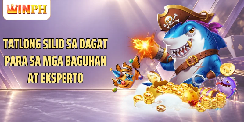 Tatlong silid sa dagat para sa mga baguhan at eksperto